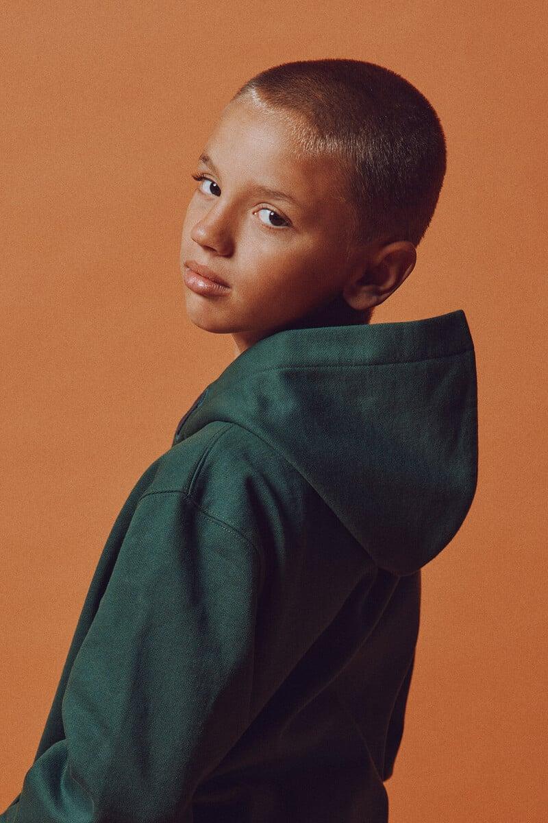 Cortefiel Sudadera Abierta Logo Niño