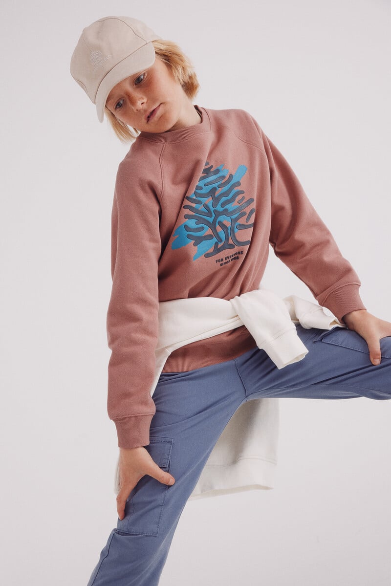 Cortefiel Sudadera Arbol Niño