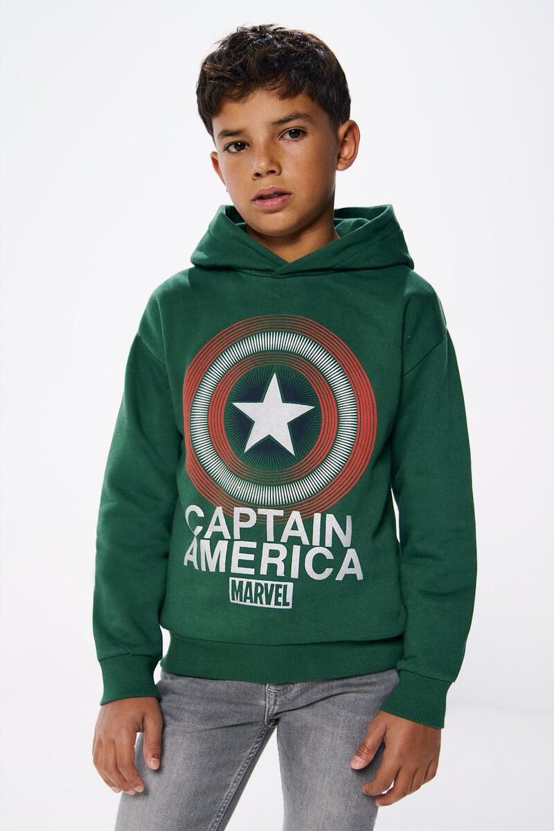 Cortefiel Sudadera Capitan America Niño
