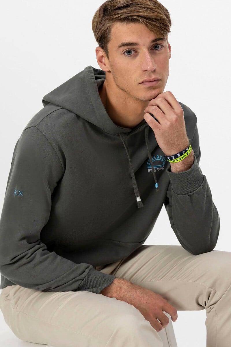 Cortefiel Sudadera Capucha Bordado Sealovers Sun