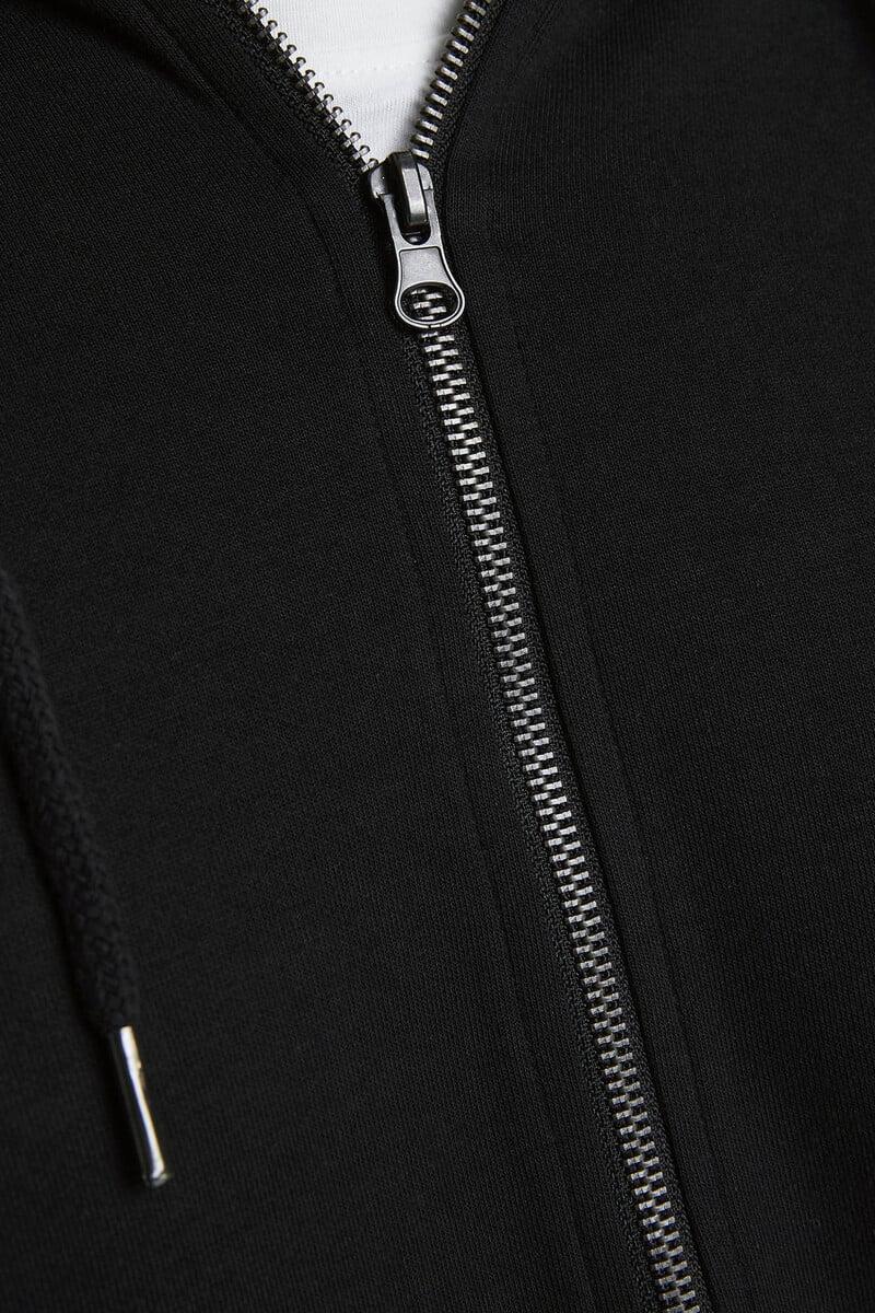 Cortefiel Sudadera Capucha Con Cremallera PLUS