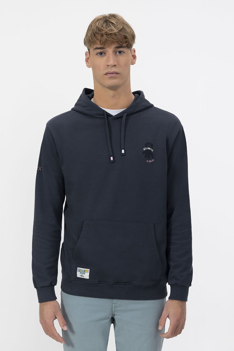 Cortefiel Sudadera Capucha Estampado All I Need