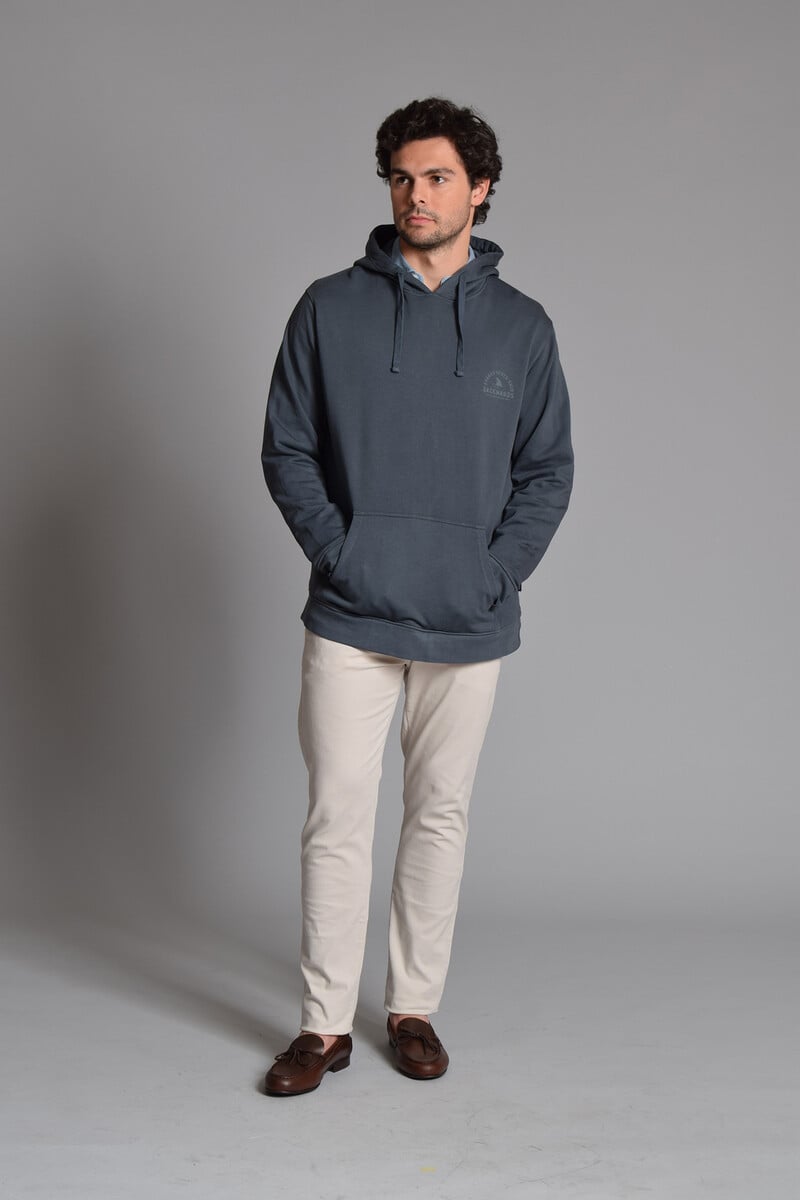 Cortefiel Sudadera Capucha Lavada