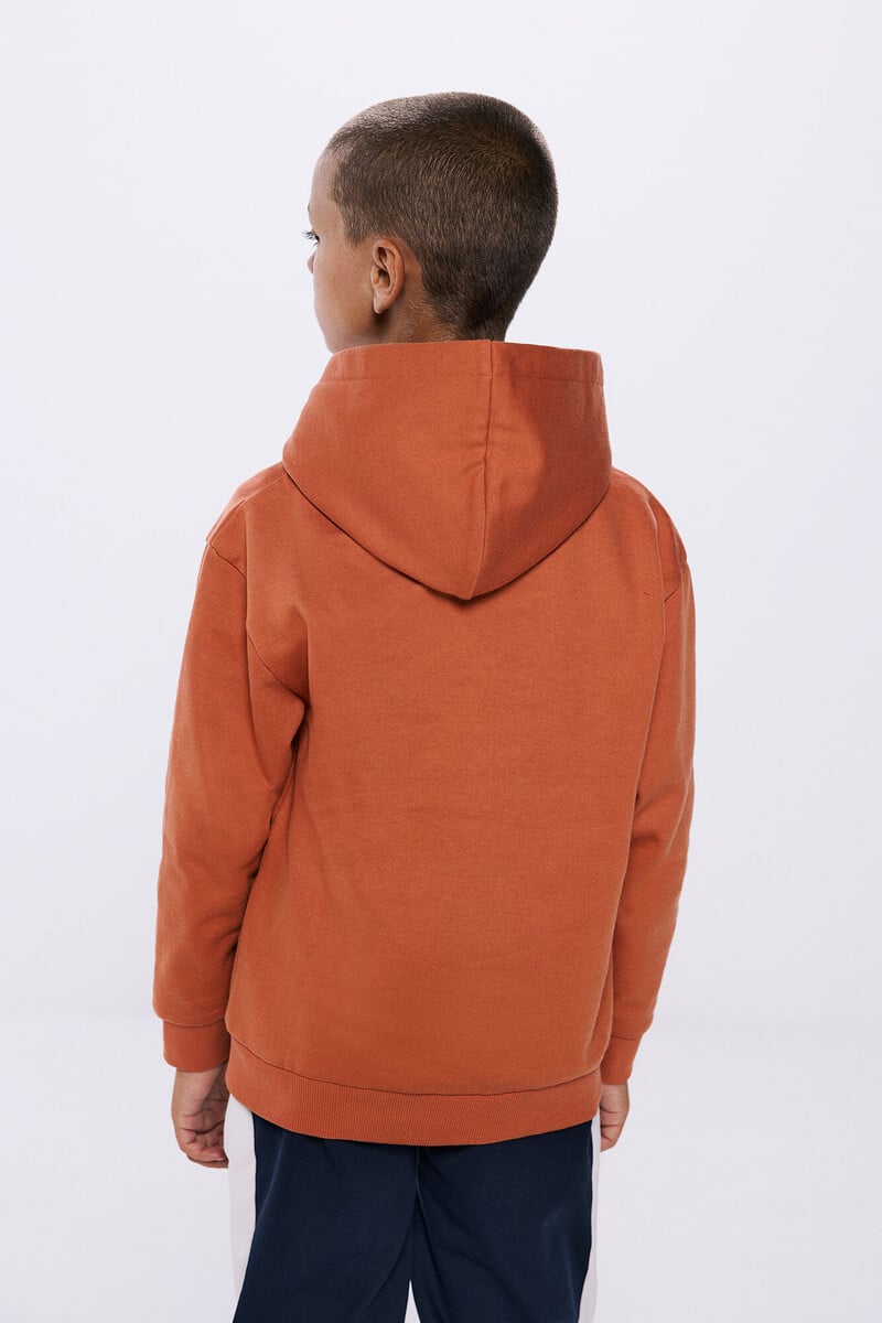 Cortefiel Sudadera Capucha Logo Niño