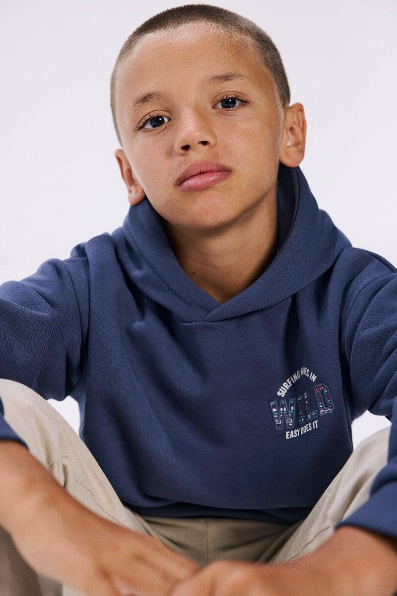 Cortefiel Sudadera Capucha WILD Niño