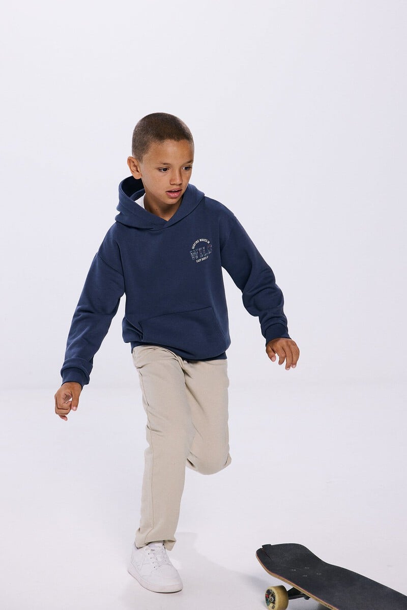 Cortefiel Sudadera Capucha WILD Niño
