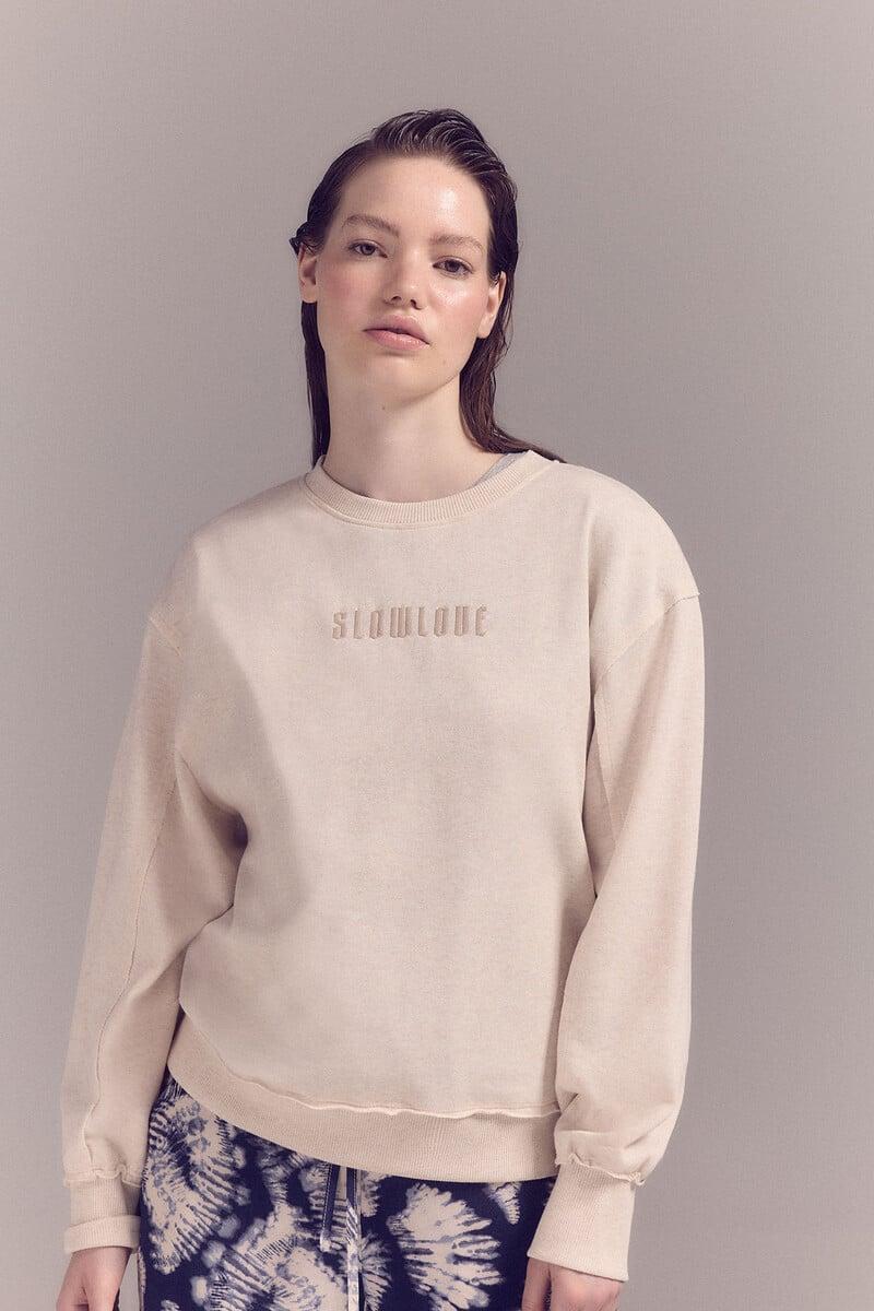 Cortefiel Sudadera Con Bordado De Logo