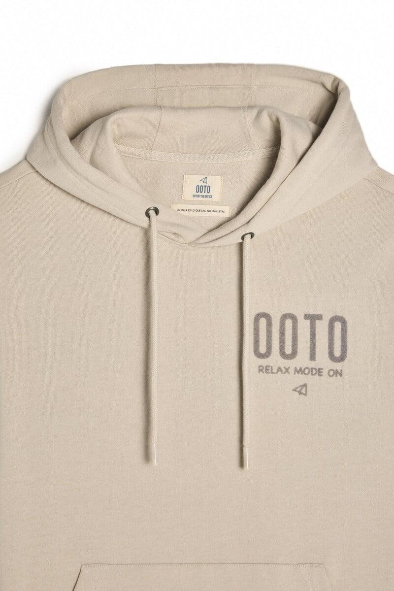 Cortefiel Sudadera Con Capucha Logo Avión
