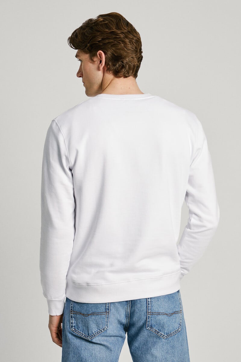 Cortefiel Sudadera Con Cuello Redondo