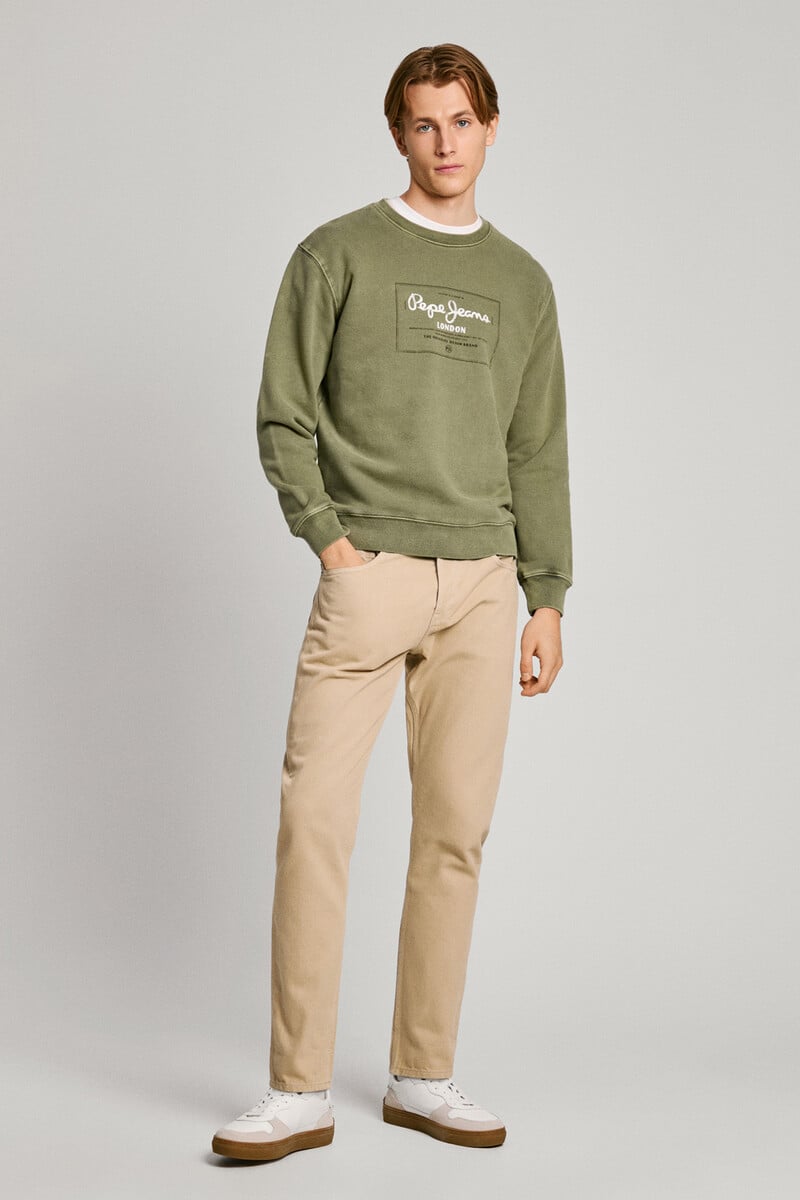 Cortefiel Sudadera De Cuello Redondo