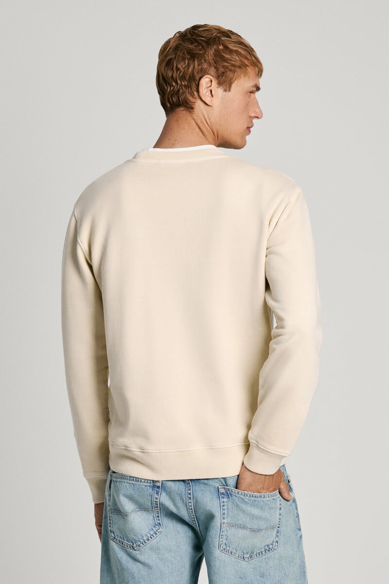 Cortefiel Sudadera De Cuello Redondo