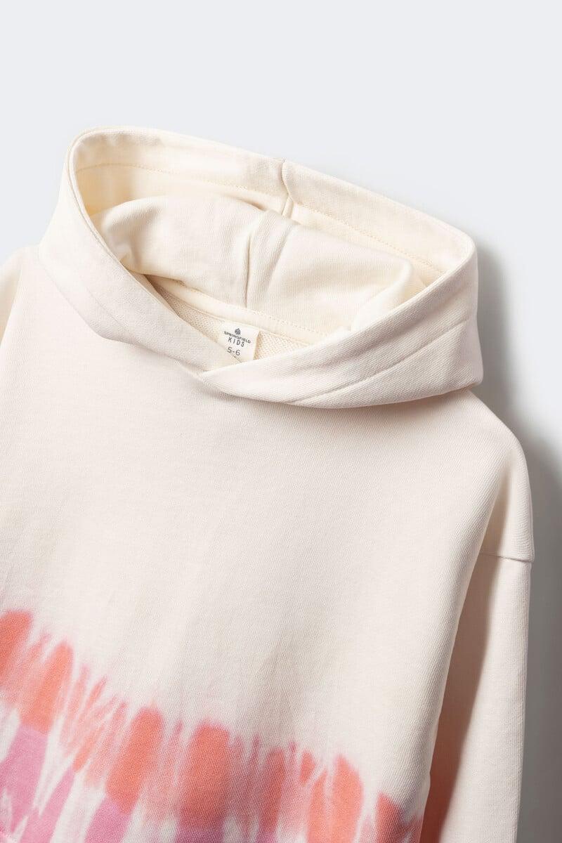 Cortefiel Sudadera Dipdye Niña
