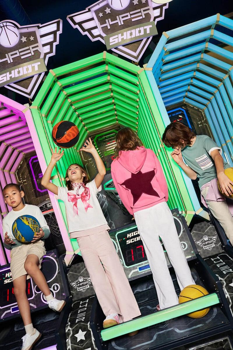 Cortefiel Sudadera Estrella Niña