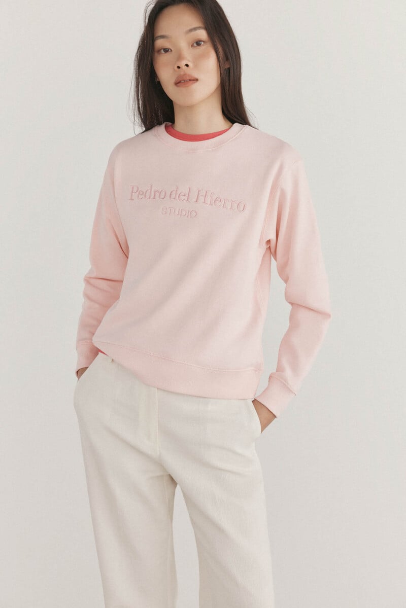 Cortefiel Sudadera Lisa Logo