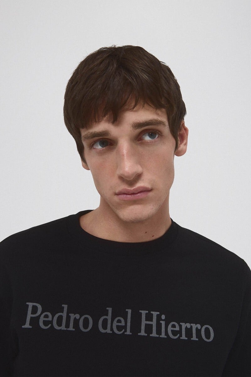 Cortefiel Sudadera Logo Cuello Caja