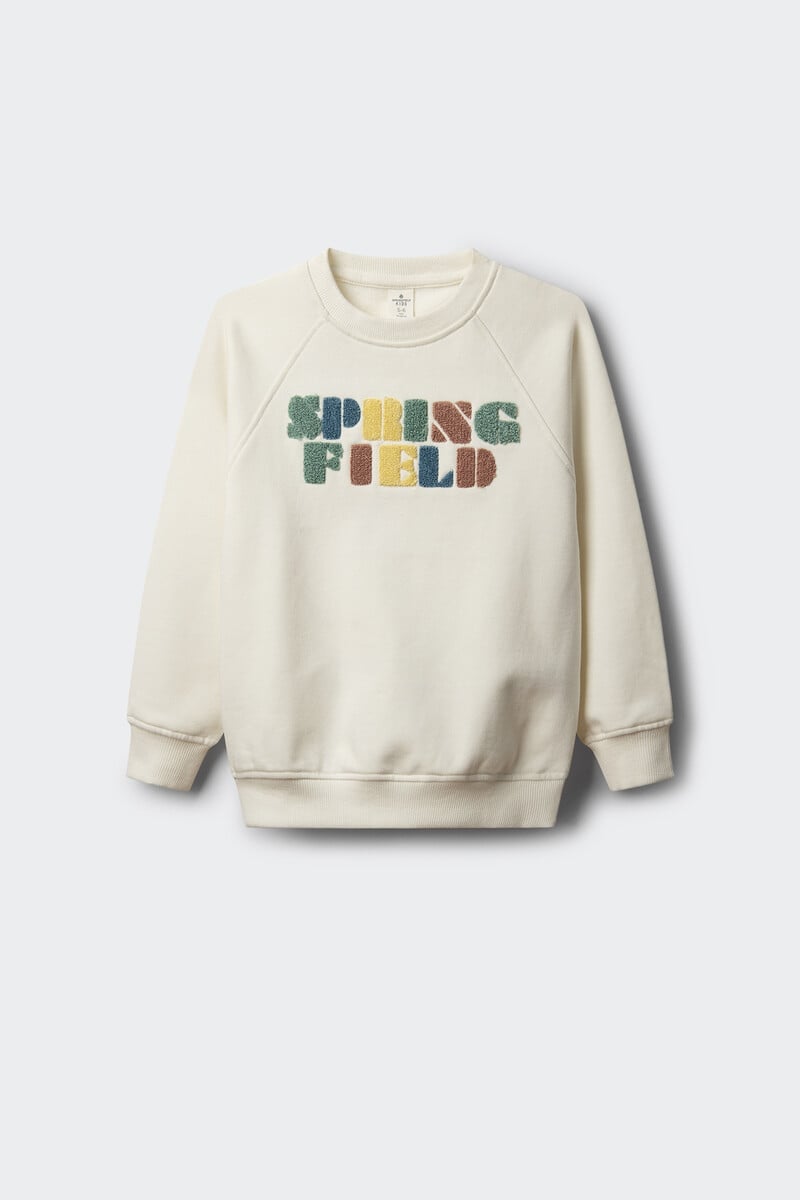 Cortefiel Sudadera Logo Springfield Niño