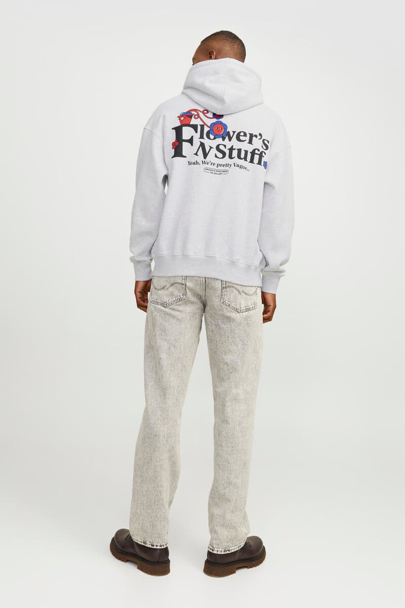 Cortefiel Sudadera Loose Fit Estampa