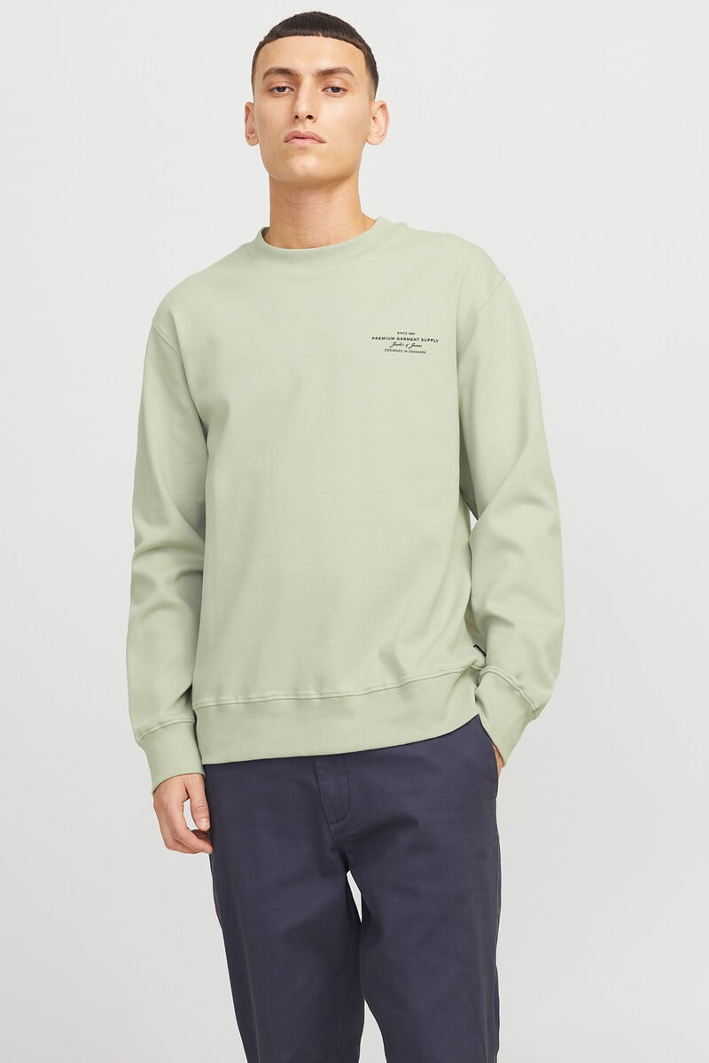 Cortefiel Sudadera Oversize Cuello Redondo