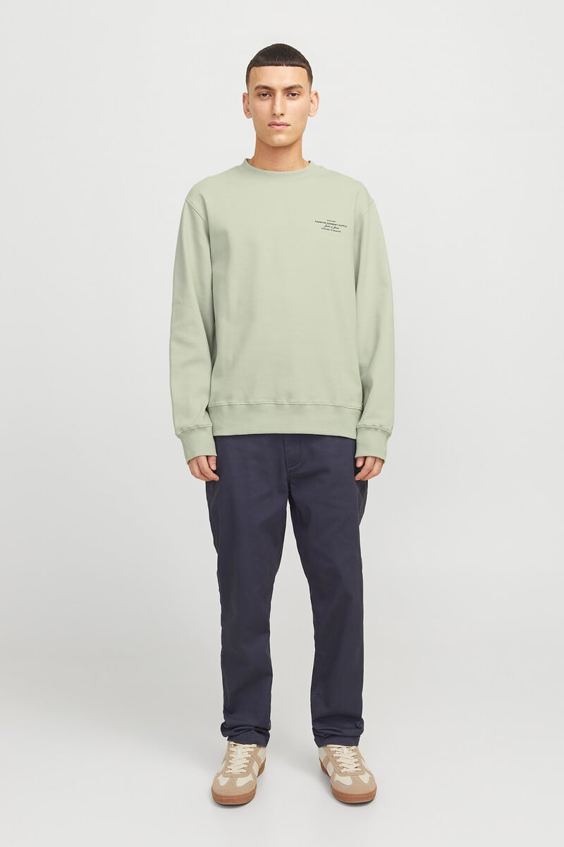 Cortefiel Sudadera Oversize Cuello Redondo