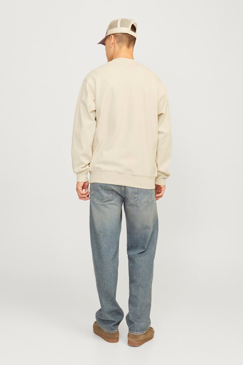Cortefiel Sudadera Oversize Cuello Redondo