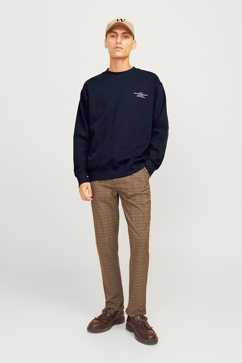 Cortefiel Sudadera Oversize Cuello Redondo