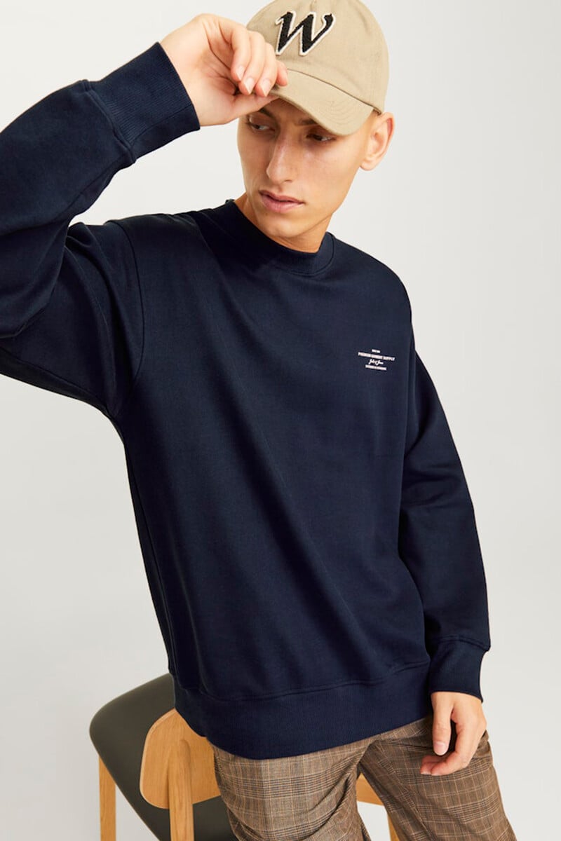 Cortefiel Sudadera Oversize Cuello Redondo