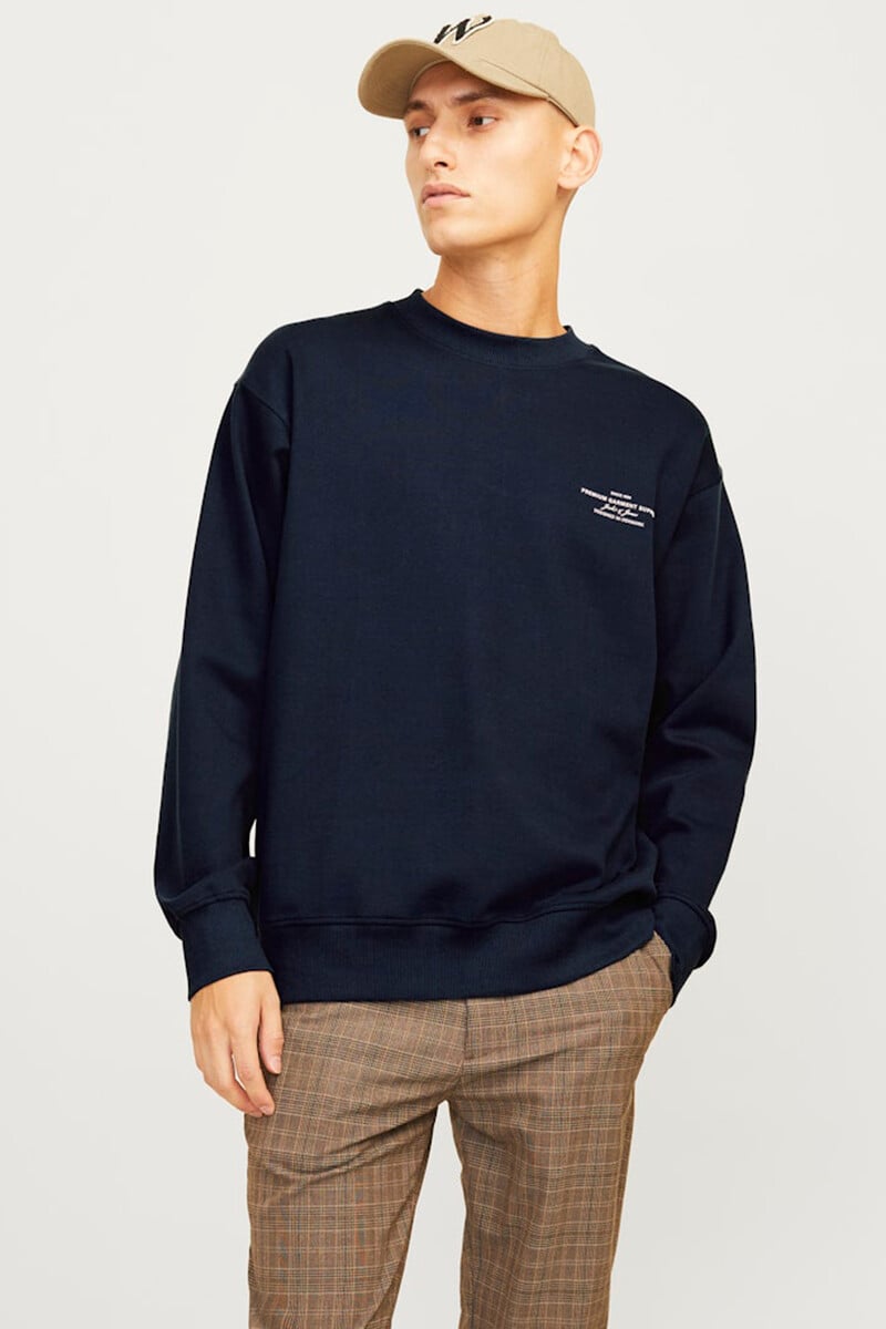 Cortefiel Sudadera oversize cuello redondo