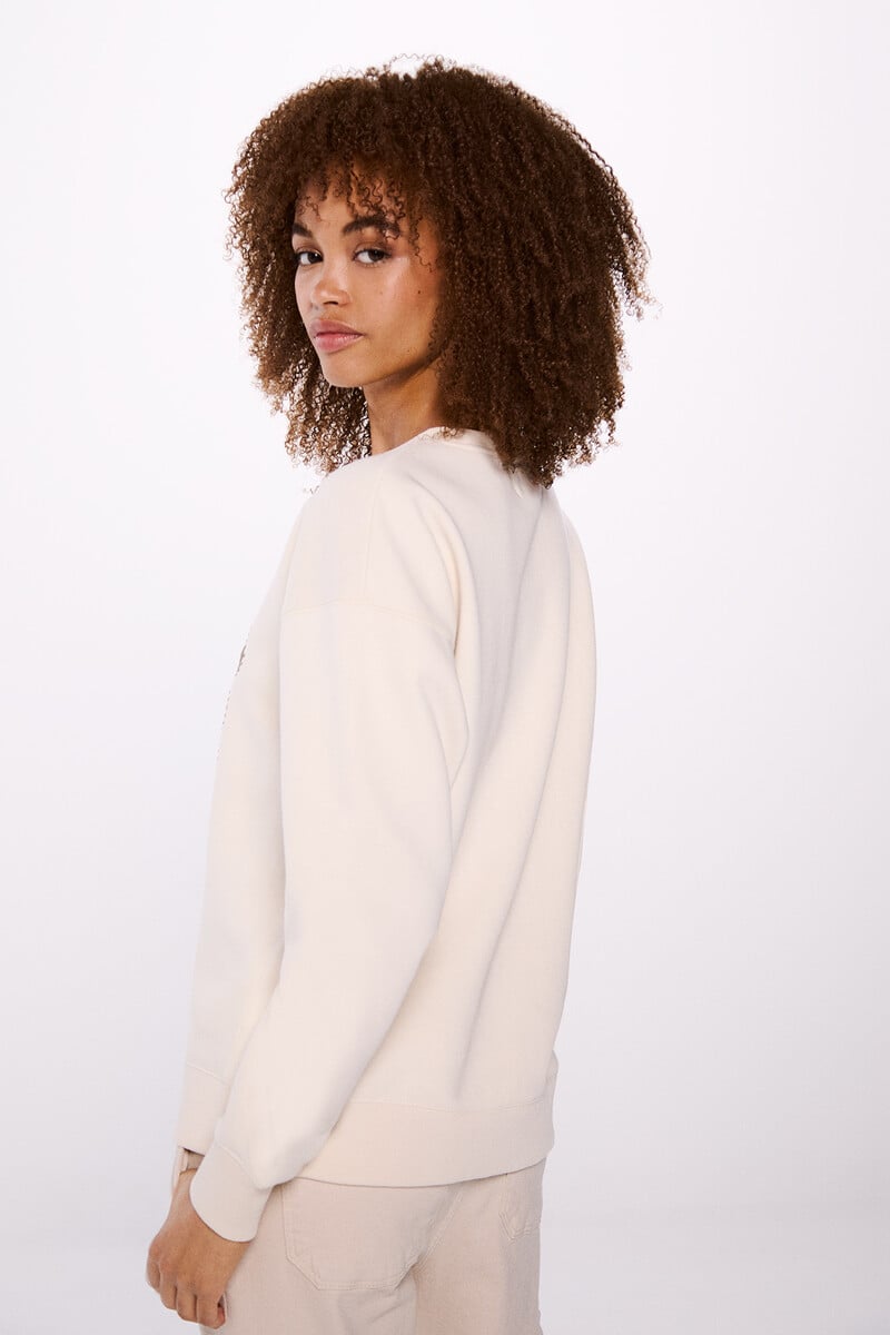 Cortefiel Sudadera "Slow Sundays"