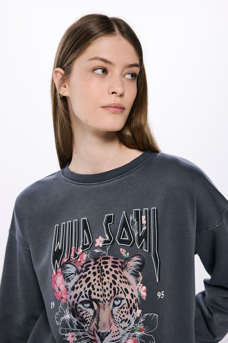 Cortefiel Sudadera "Soul"