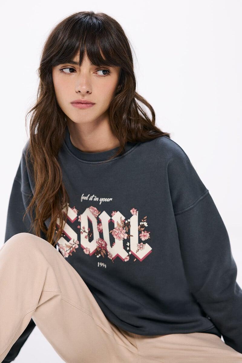 Cortefiel Sudadera "Soul"
