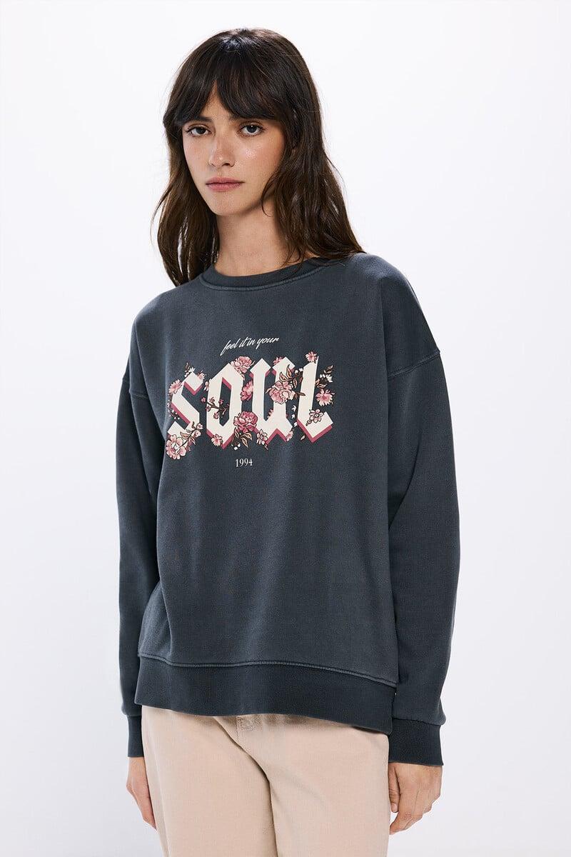Cortefiel Sudadera "Soul"