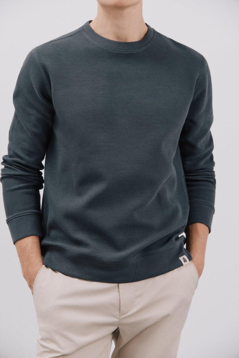 Cortefiel Sudadera Tejido Estructura