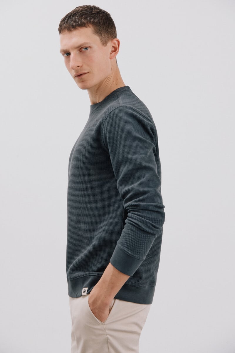 Cortefiel Sudadera Tejido Estructura