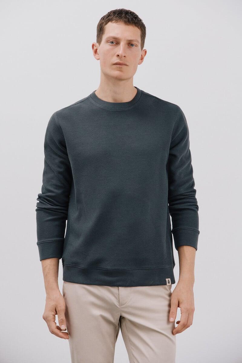 Cortefiel Sudadera tejido estructura