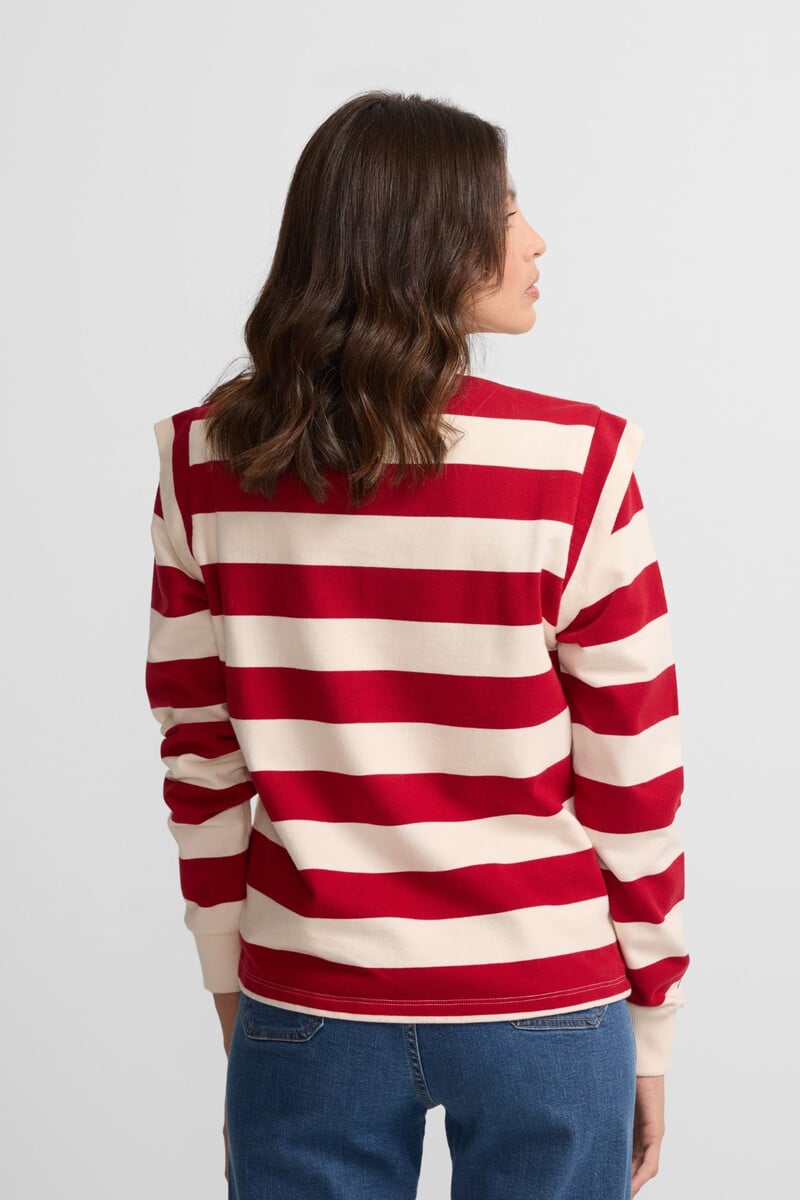 Cortefiel Sudadera Woman Hombreras