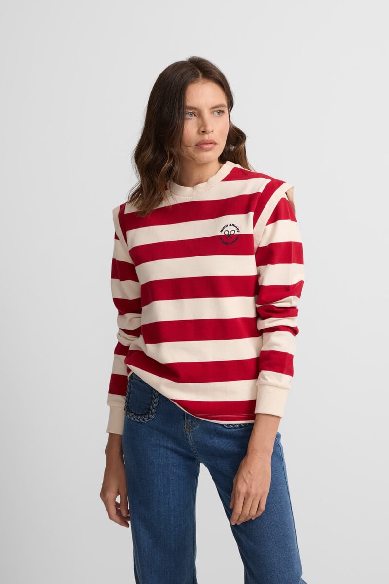 Cortefiel Sudadera woman hombreras