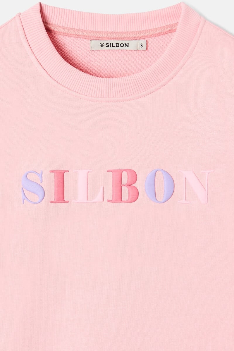 Cortefiel Sudadera Woman Letras Silbon