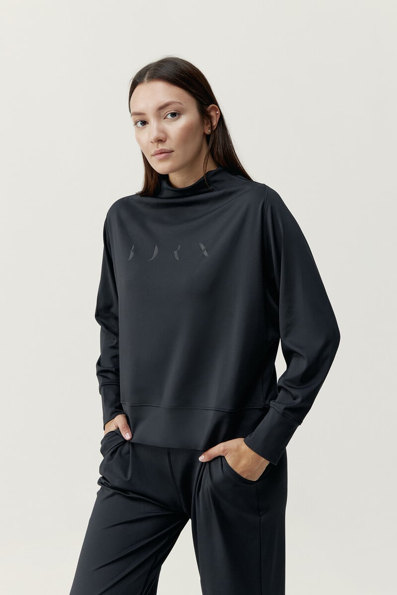 Cortefiel Sweatshirt Loana Black