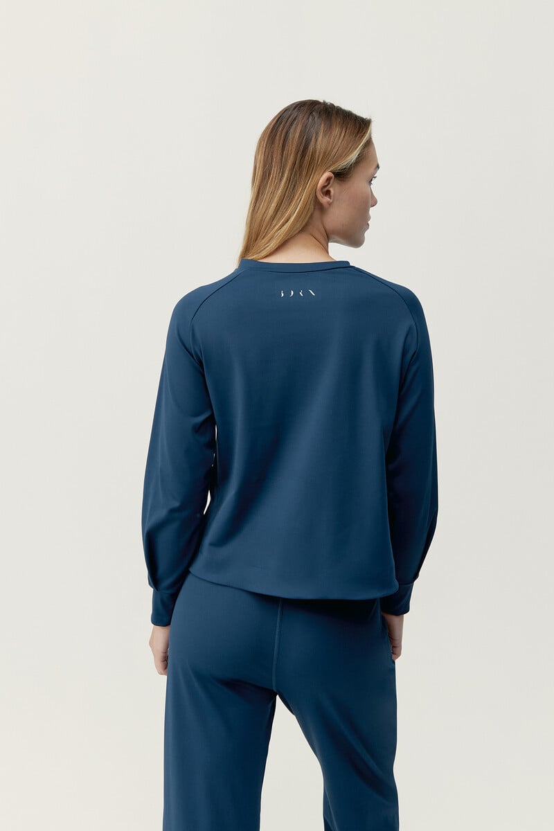 Cortefiel Sweatshirt Saga Sailor Blue