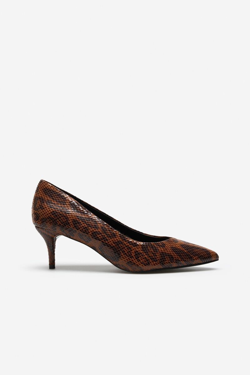 Cortefiel Tacón fino leopardo