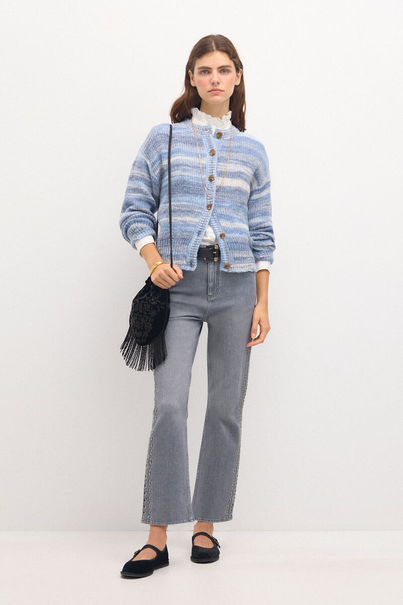 Cortefiel Teresa. Chaqueta Space Dye