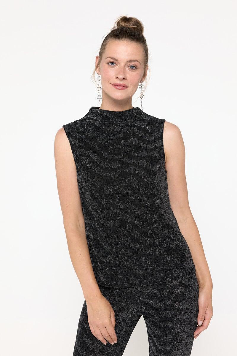 Cortefiel Top Con Lurex