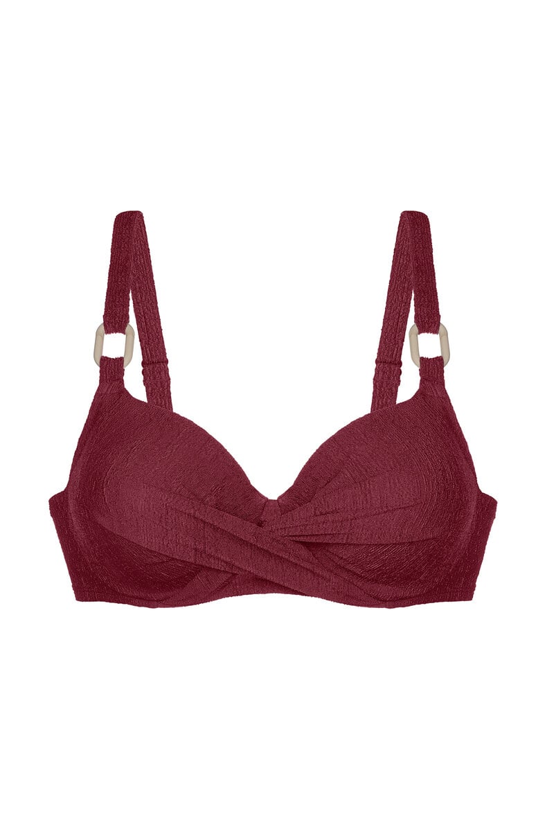 Cortefiel Top De Bikini Rojo