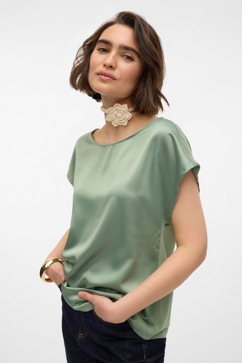 Cortefiel Top De Manga Corta