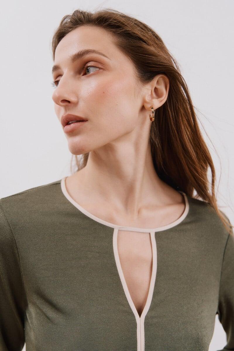 Cortefiel Top De Punto Lágrima