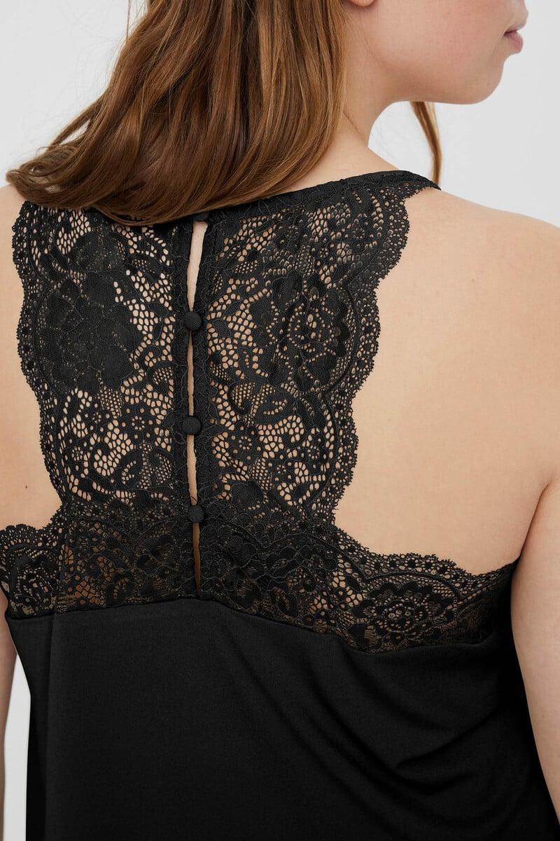 Cortefiel Top De Tirantes Talla Grande
