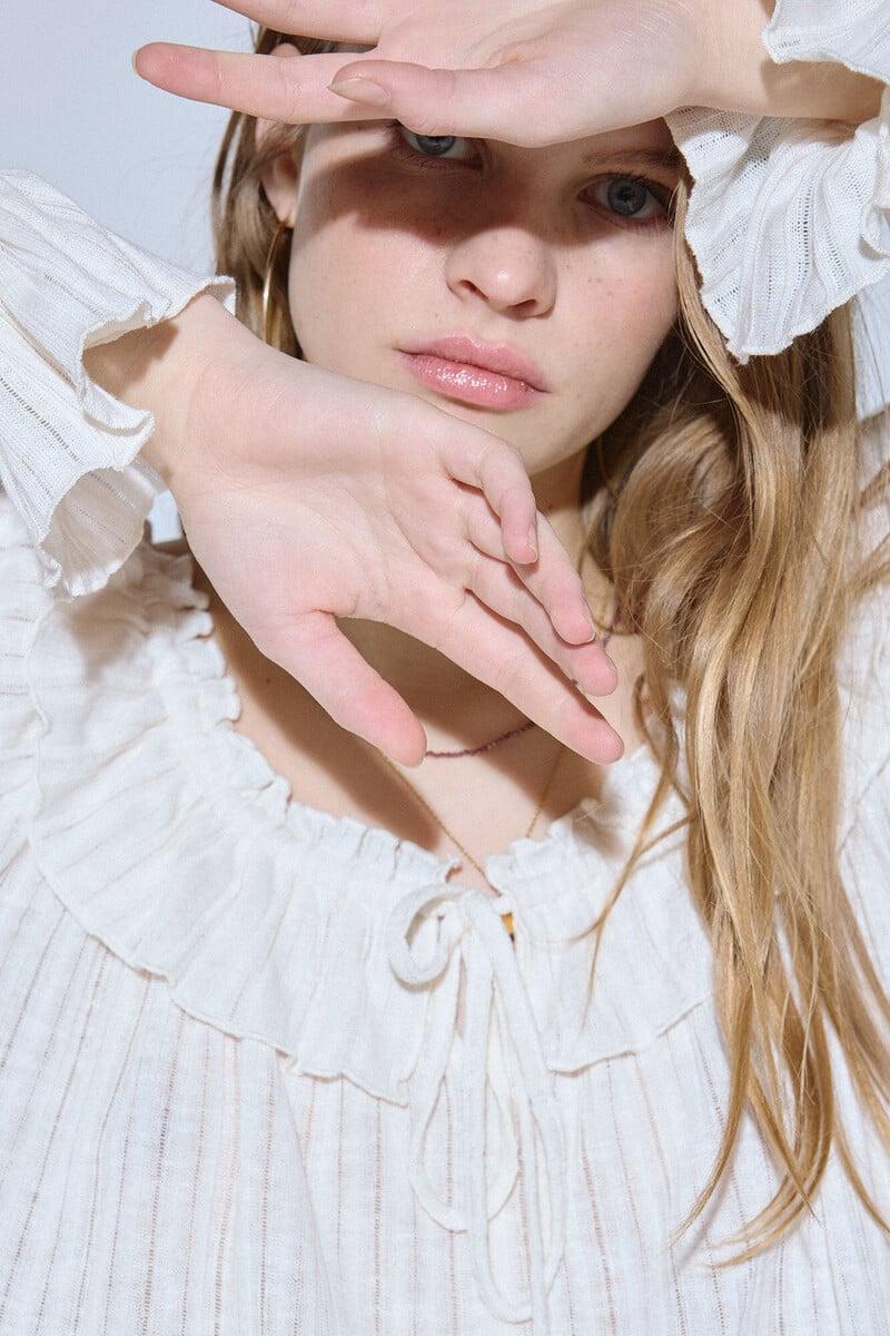 Cortefiel Top Estructura Volante