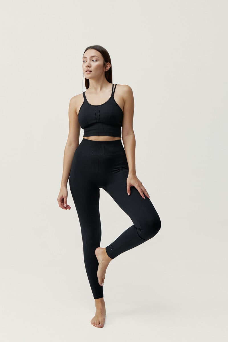 Cortefiel Top India Black 