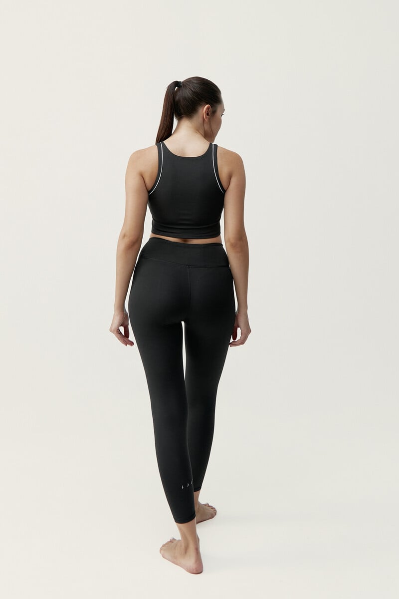 Cortefiel Top Indra Black/Off White