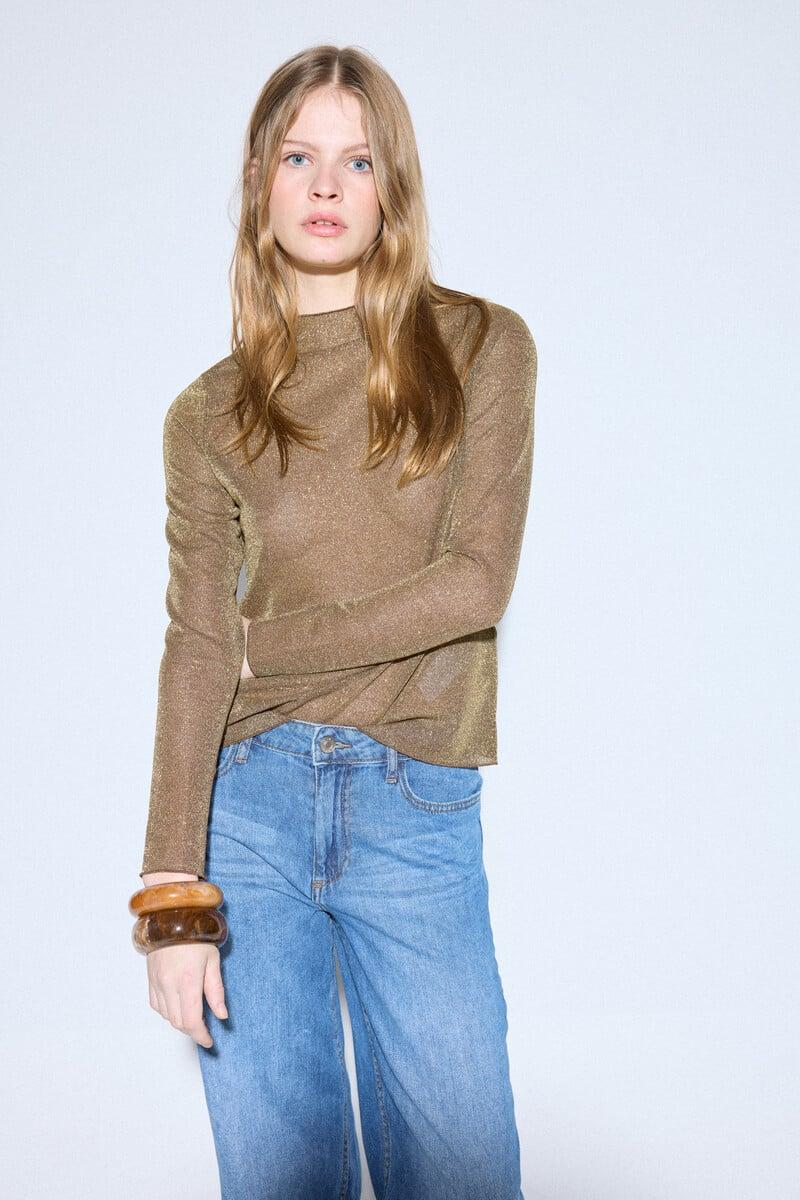 Cortefiel Top lurex